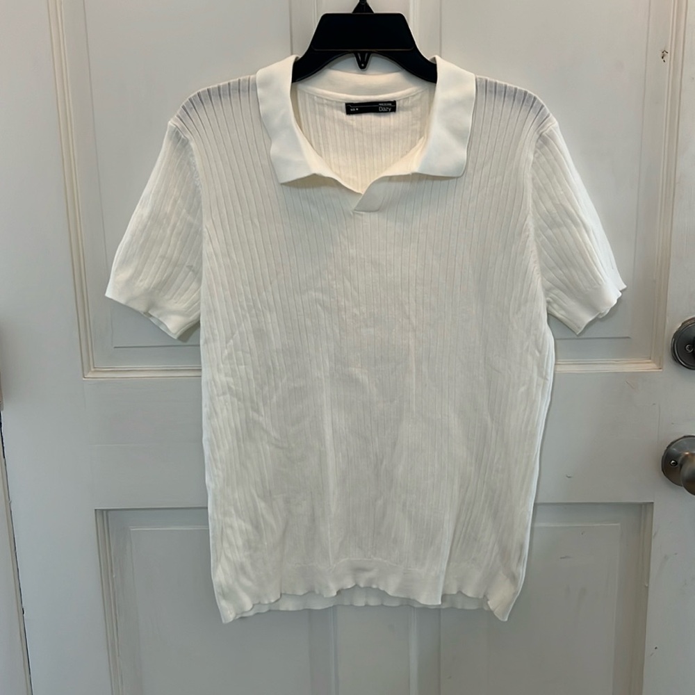 Men’s knit collars shirt